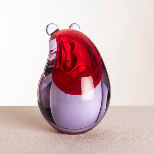 Vintage Murano Glass Sculpture by Antonio Da Ros for Cenedese, 1960 For Sale - Image 4 of 10