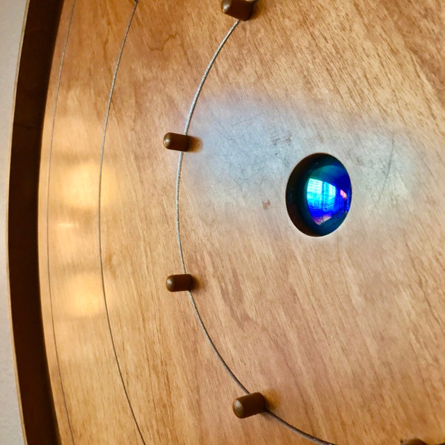 Handmade Crokinole Board Circular Wall Hanging Chairish