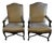 1980s Guy Chaddock French Régence / Louis XV Style Walnut Armchairs - A Pair For Sale