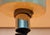 Orange Vintage Italian Height-Adjustable Hanging Lamp with Orange Plastic Shade, 1970s For Sale - Image 8 of 10