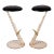 Curtis Jere Sculptural Stools, 1988 For Sale