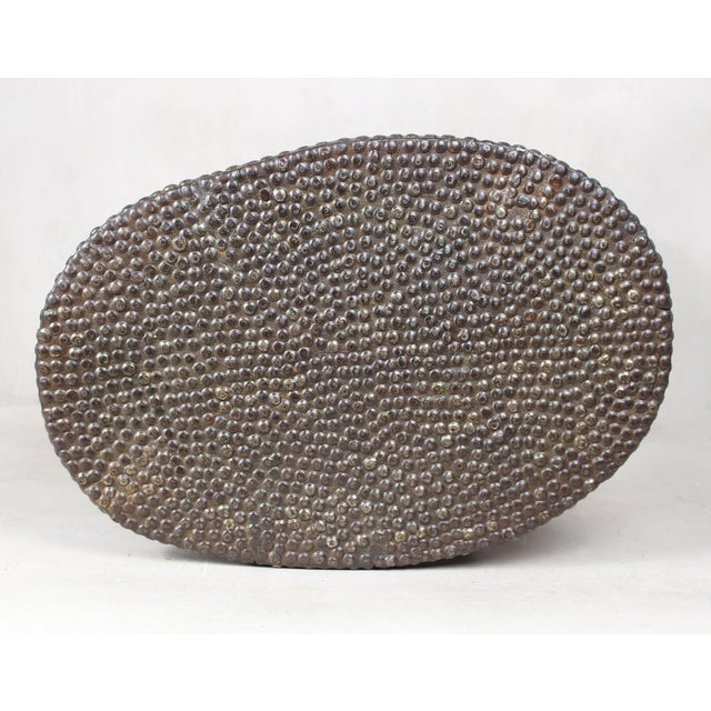 Vintage Baule Wooden Side Table For Sale - Image 4 of 5