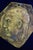 20th Century Gilded Bronze Plaque Sculpture with Bas-Relief Face of Benito Mussolini from Dux For Sale - Image 8 of 18
