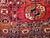 Vintage Turkmen Tekke Area Rug in Allover Geometric Pattern in Brick-Red, Navy, Ivory, Brown For Sale - Image 15 of 16