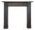 ntique Regency Irish Bangor Slate Fireplace Mantel, 1810 For Sale