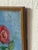 Mid 20th Century Midcentury Folk Art Still Life With Roses in Vase For Sale - Image 5 of 7