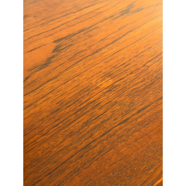 Svend Aage Larsen for Faarup Møbelfabrik Mid Century Danish Teak Tambour Door Credenza For Sale - Image 11 of 12