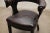 1920s 1920s English Oak and Leather Library Chair For Sale - Image 5 of 13