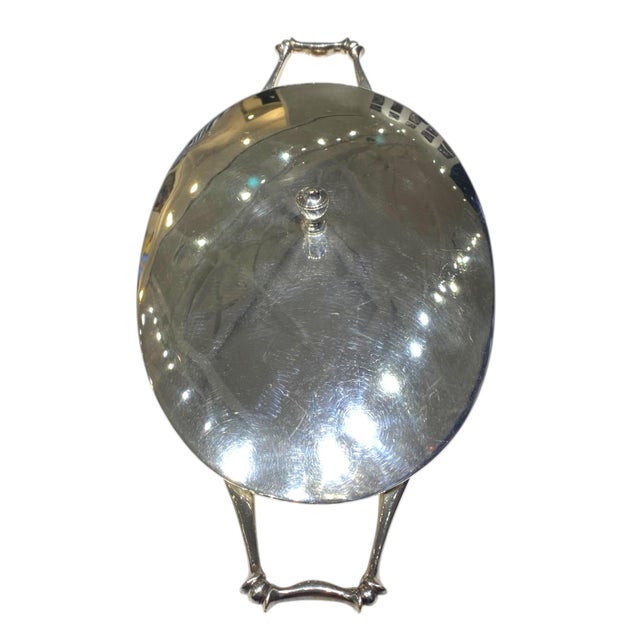 Early 20th Century W. A. S. Benson Arts & Crafts Silver-Plate Covered Serving Dish, England For Sale - Image 11 of 18