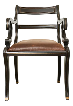 Ralph Lauren English Regency Style Alastair Library Chair