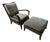 1990s Dakota Jackson Ceylon Lounge Chair With Ottoman For Sale