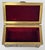 Early 19th Century Early 19th Century Antique Greek Revival Brass Jewelry Box, Velvet Lined With Classical Relief Panels For Sale - Image 5 of 6