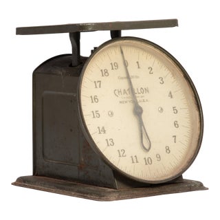 Vintage Chatillon Country General Store 20 Pound Scale For Sale