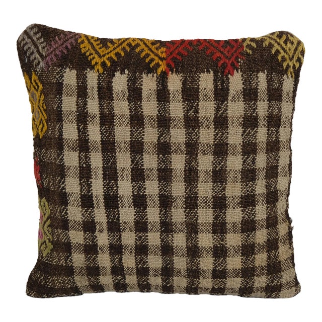 Wool Kilim Pillow Cover For Sale