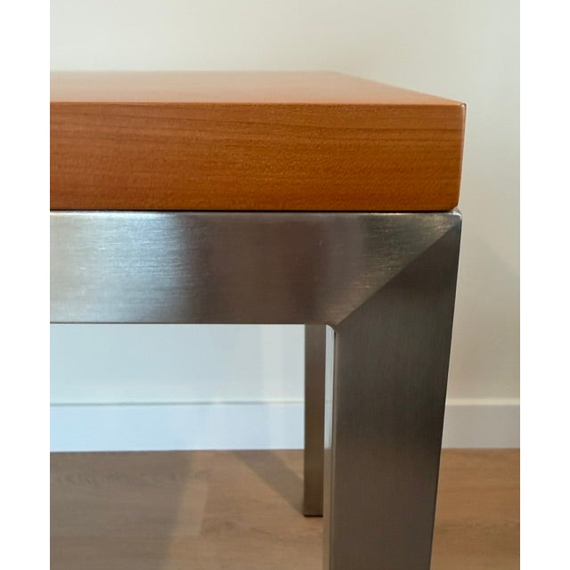 2010s Room & Board Parsons Custom Table For Sale - Image 5 of 10