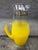 West Virginia Glass Specialty Co. Vintage / Mid Century Modern Blendo West Virginia Glass Yellow Pitcher and Glasses - 7 Piece Set For Sale - Image 4 of 13