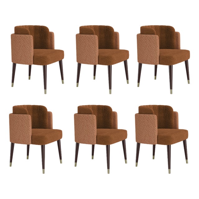 Anita Dining Chairs by Ottiu, Set of 6 For Sale