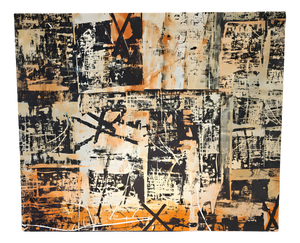 Giorgio Celiberti, Memory of Petra, 2000, Oil on Canvas & Wood