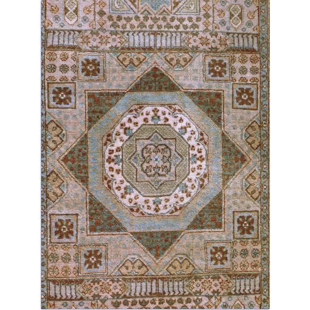 Hand-Knotted Vintage Runner Rug. 3'x 12' For Sale - Image 15 of 17