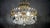 Faustig Rainbow Lead Crystal Brass Chandelier, 1970s For Sale - Image 14 of 17