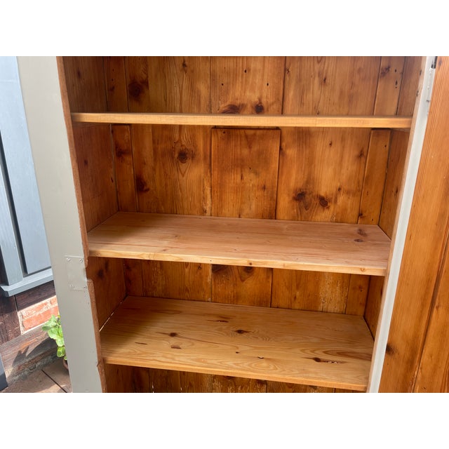 Small Antique Cabinet in Fir, 1890s For Sale - Image 15 of 18