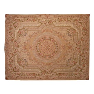Large Savonnerie Tapestry from Aubusson For Sale