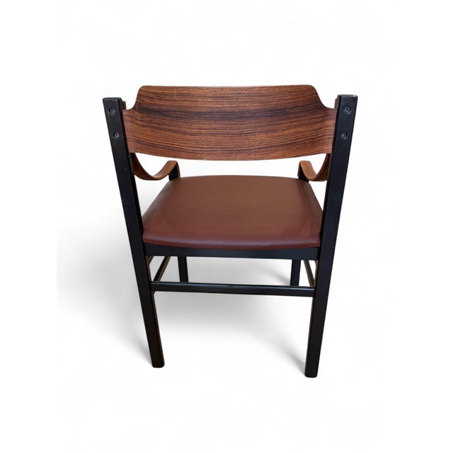 1960s Mid 20th Century Set of Four Danish Dining Chairs For Sale - Image 5 of 7