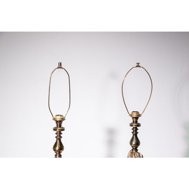 Horse Head Table Lamps from Deknudt, 1975, Set of 2 For Sale - Image 4 of 9