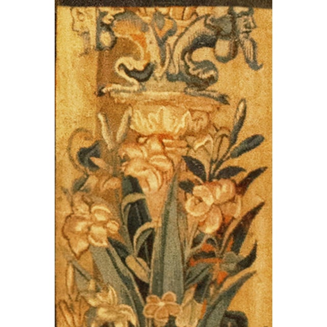 16th Century Vertically Oriented Late 16th Century Flemish Historical Tapestry Panels - A Pair For Sale - Image 5 of 12