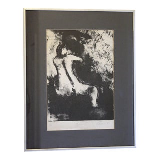 1979 Expressionist Figurative Print – Figure II – Limited Edition 5/7 For Sale