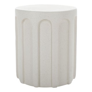 Nikolaus Accent Table in White For Sale