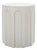 Nikolaus Accent Table in White For Sale