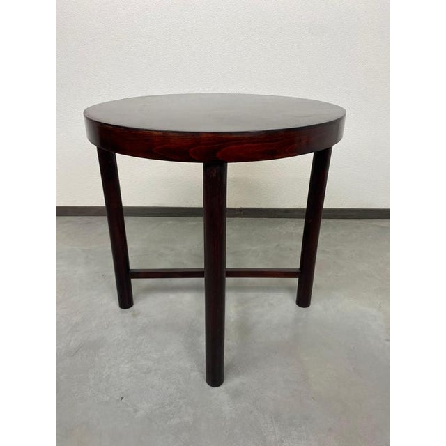 Wood Art Deco Coffee Table from Thonet, 1930s For Sale - Image 7 of 8