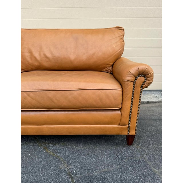 2000 - 2009 Ralph Lauren Macintyre Leather Sofa For Sale - Image 5 of 7
