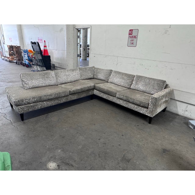 Plantation Custom Design Two Piece Sectional For Sale - Image 12 of 12