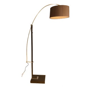 Extendable Chrome Floor Lamp, 1970s For Sale