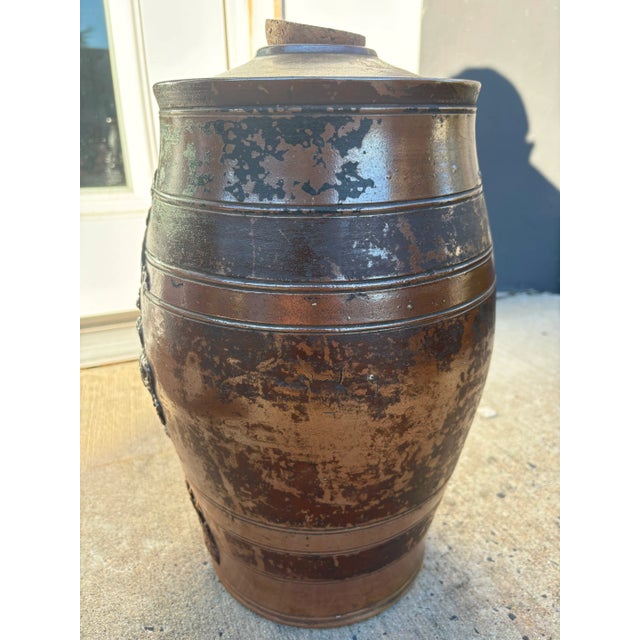 English Stoneware Brandy Dispenser, 19th Century For Sale - Image 9 of 12