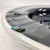 A striking example of late 20th-century American studio art glass, this large fused glass charger by renowned...