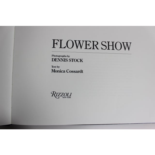 1986 Flower Show by Dennis Stock Hardcover Hard Cover Book in Case, Gift for Art Lover, Coffee Table, Bookshelf Styling, Shelf Rizzoli For Sale - Image 6 of 10