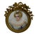 Metal Luc, Miniature Portrait of a Lady in Elizabethan Costume, 1800s, Painting, Framed For Sale - Image 7 of 15