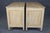 1960s Pair English Made Louis XVI Style Brass Mounted Ceruse Oak Commodes For Sale - Image 5 of 12