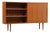 Mid-Century Highboard in Teak with Sliding Doors from WK Möbel For Sale