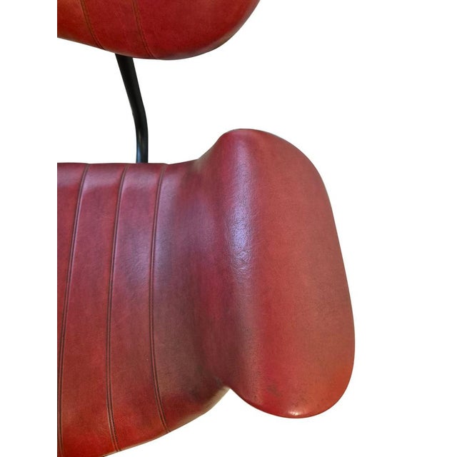 Gastone Rinaldi Vintage Italian Swivel Office Chair by Gastone Rinaldi for Rima, 1950s For Sale - Image 4 of 12