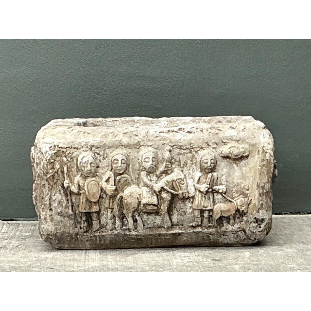 Vintage Cement Over Fiberglass Figural Planter For Sale - Image 15 of 17