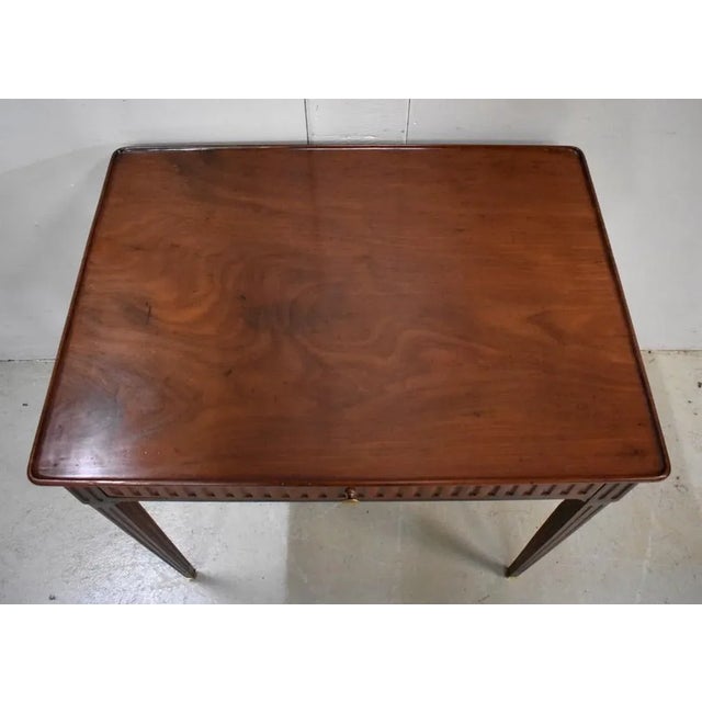 Small Louis XVI Mahogany Side Table, 18th Century For Sale - Image 5 of 18