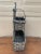 Early 20th Century American Gray Splint Oak Double Hanging Basket For Sale - Image 9 of 10