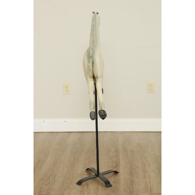 Reproduction Large Tin Horse Weathervane For Sale - Image 4 of 13