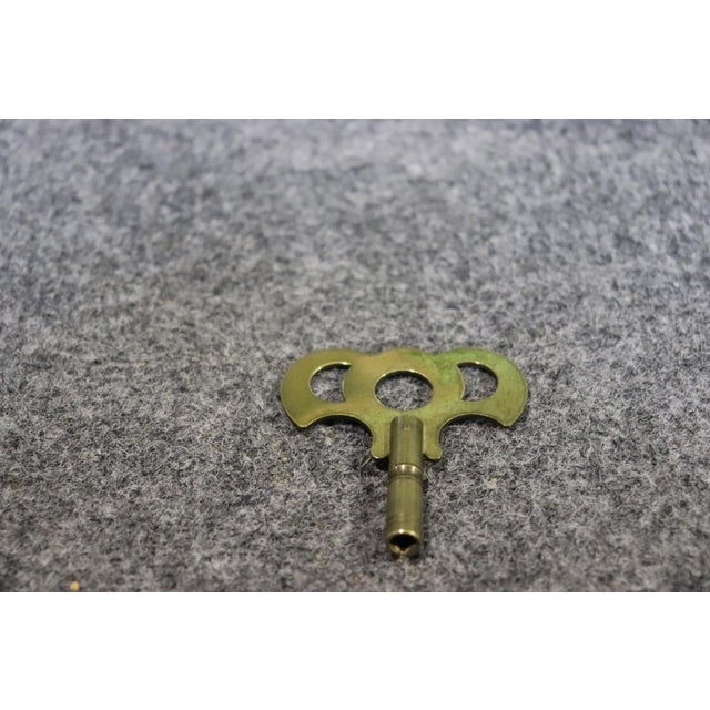 Beautiful Quality Marble and Bronze Signed Three Piece 1920s Era Clock Set For Sale - Image 10 of 18