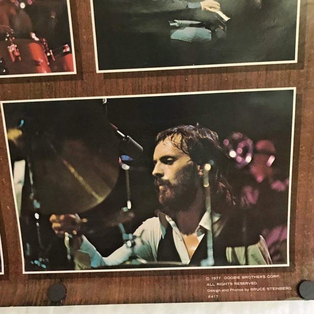 Brown 1977 Doobie Brother’s Concert Tour Poster For Sale - Image 8 of 13