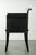 20th Century Asian Style Black Wooden Armchair For Sale - Image 5 of 15